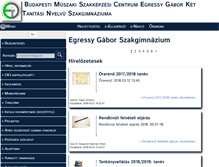 Tablet Screenshot of egressy.info